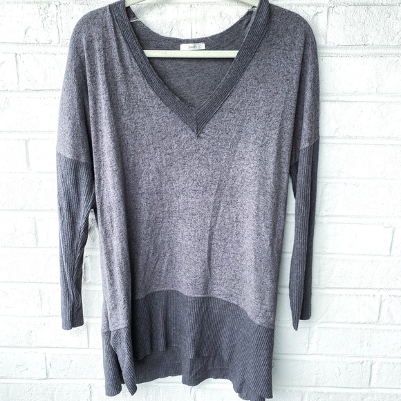 JODIFL Sweaters - JODIFL | Grey V Neck Sweater